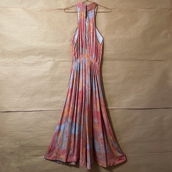 Free People | Seduction Playsuit Wide Leg Jumpsuit Crisscross Pleated Size XS - Picture 8 of 15